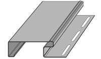  89 MM Wide J-Channel 89 MM