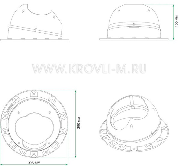 Krovent Base-VT Seam