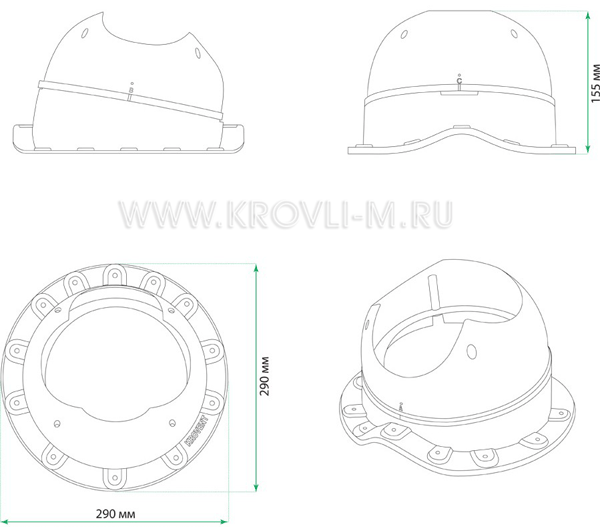 Krovent Base-VT Wave